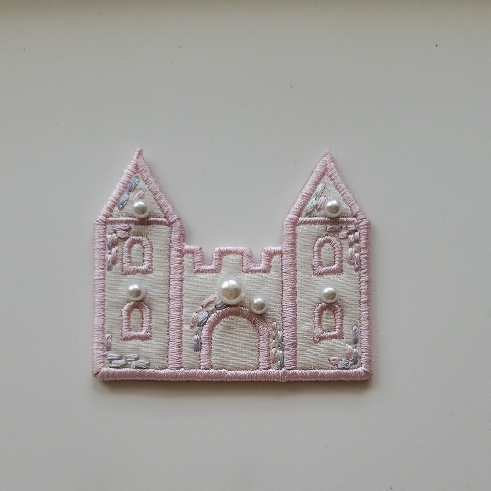 Stoney Clover Lane Pink Sand Castle Patch